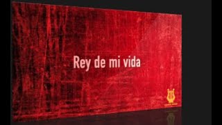 Video thumbnail of "105 - Rey de mi vida (Pista/Letra Himnario Bautista)"