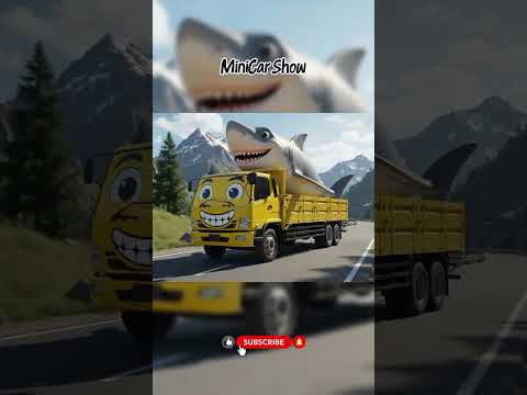 Single Axle Truck Fuso Truck Trailer Truck Horn Sound Variations Shorts 