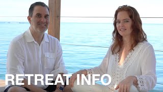 Dr. Carolina Pataky and Max Riv outline their group retreats.