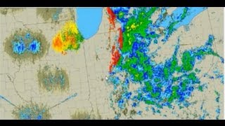 9/07/2011 -- Intense RADAR flash - HAARP RING out of Chicago Illinois