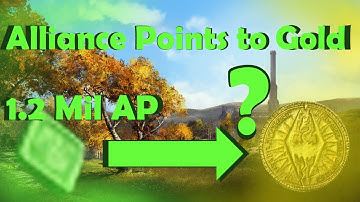 Turning Alliance Points Into Gold | ESO Elder Scrolls Online | Gold Guide | 2021