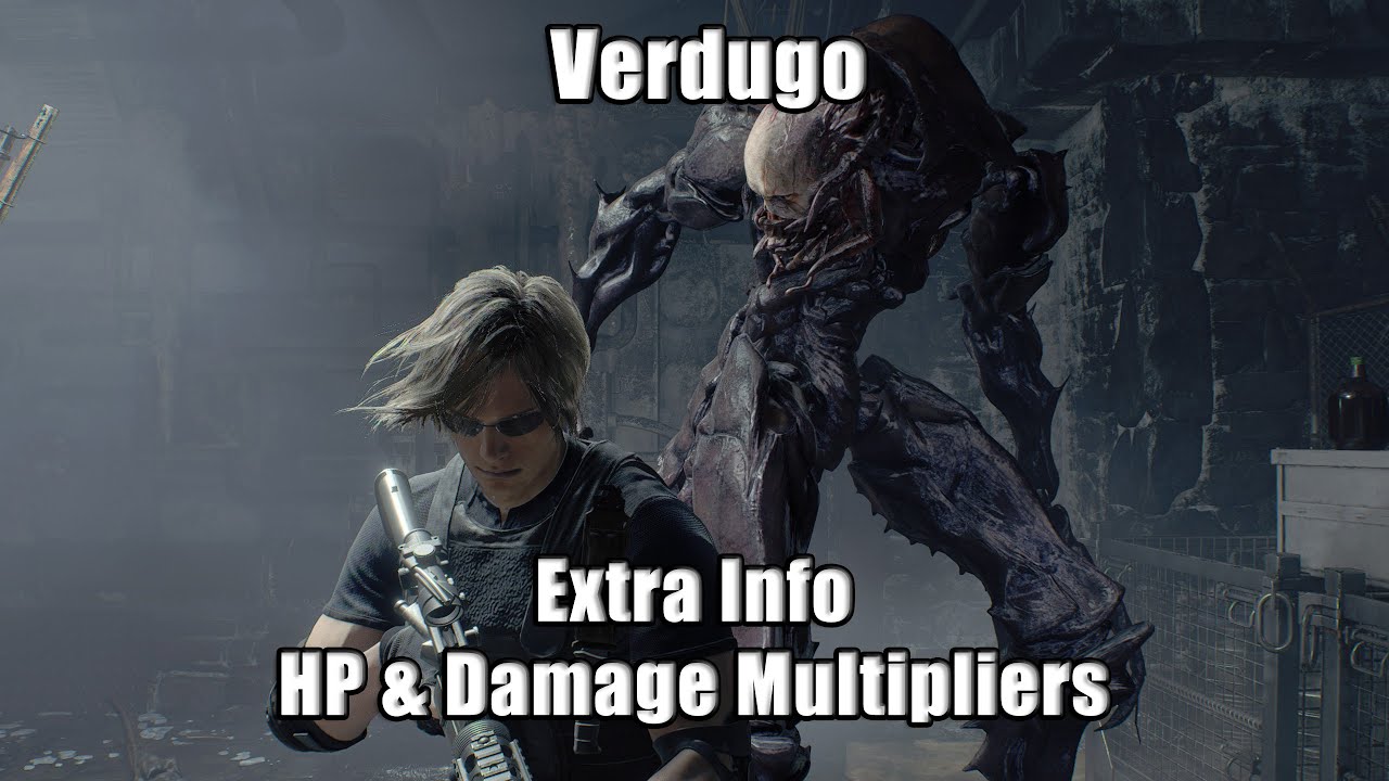 RE:4 | Verdugo Extra Info HP & Damage Multipliers