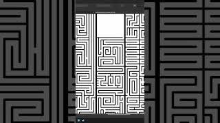 Click! #maze #drawing #satisfying #affinitydesigner2