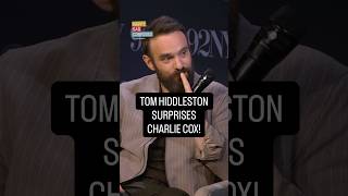 Tom Hiddleston surprises Charlie Cox!