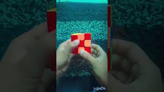 3 by 3 Rubik's cube scrap pattern #puzzle #sidcuber #rubikscube