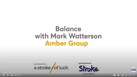 Week 8 - Balance - Amber group
