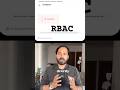 RBAC - 🔐 Managing permissions in large systems can quickly become messy.