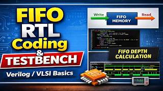 FIFO RTL Code, Testbench & FIFO Depth Calculations | Verilog | VLSI Basics