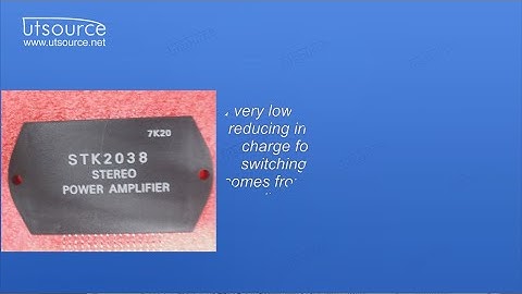 STK2038 N-channel Power MOSFET, Utsource