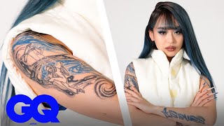 CYBER RUIが体に刻んだタトゥーを紹介 | Tattoo Tour | GQ JAPAN