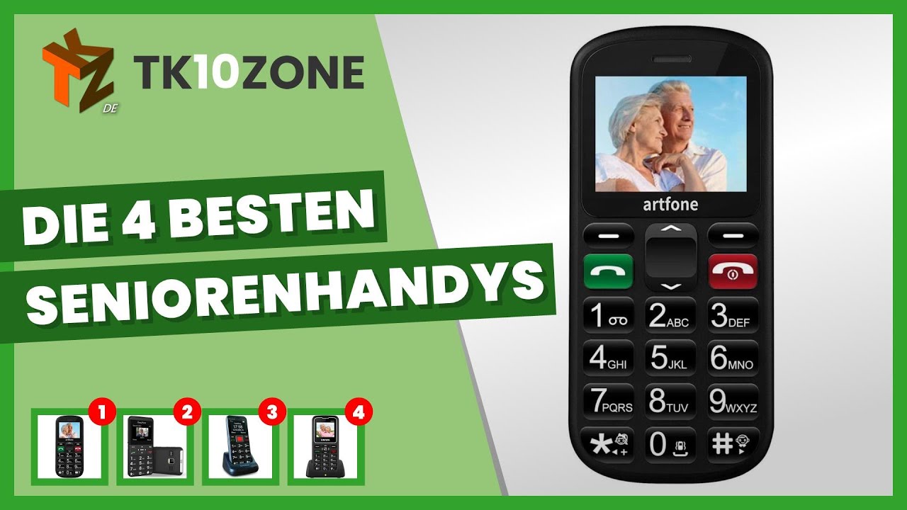 Die 4 besten Seniorenhandys