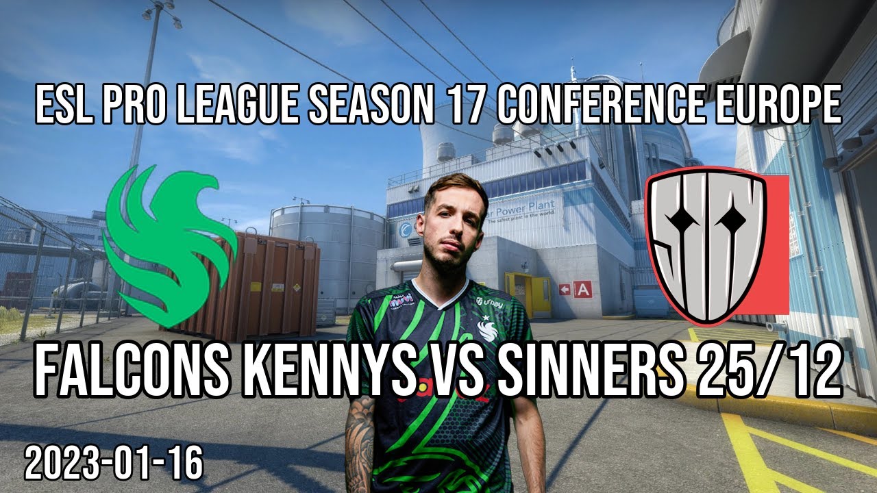 CSGO POV: Falcons kennyS vs SINNERS (25/12) @ nuke (2023-01-16)