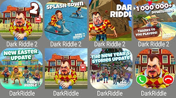 Dark Riddle 2 Full Chapter 3 vs Dark Riddle Update 17.5.0 Merry Christmas #darkriddle