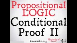 Conditional Proof (Part II)