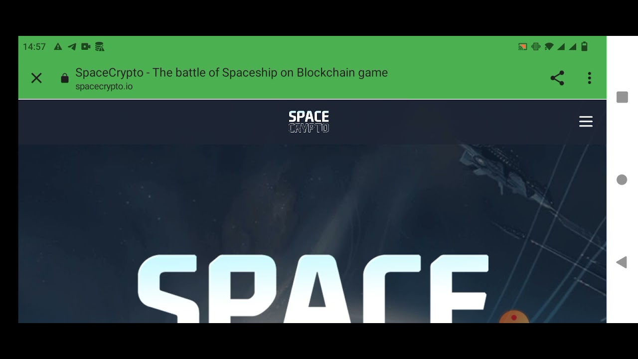 Space Crypto New NFT Game 2022 Easy to play Easy to earn