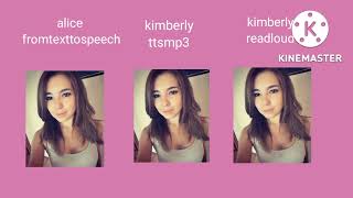 Kimberly Voice Compare Fromtexttospech Vs Ttsmp3 Vs Readloud