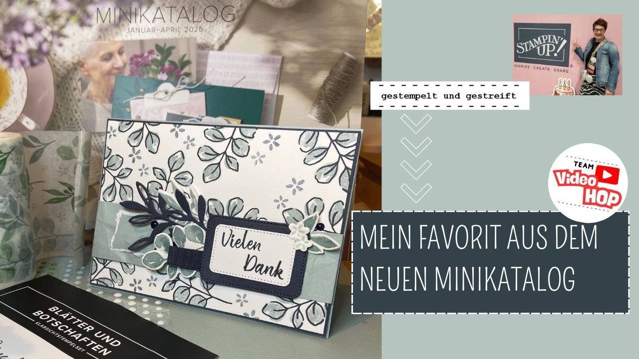 Team VideoHop: Favoriten aus dem neuen Minikatalog von Stampin´Up!