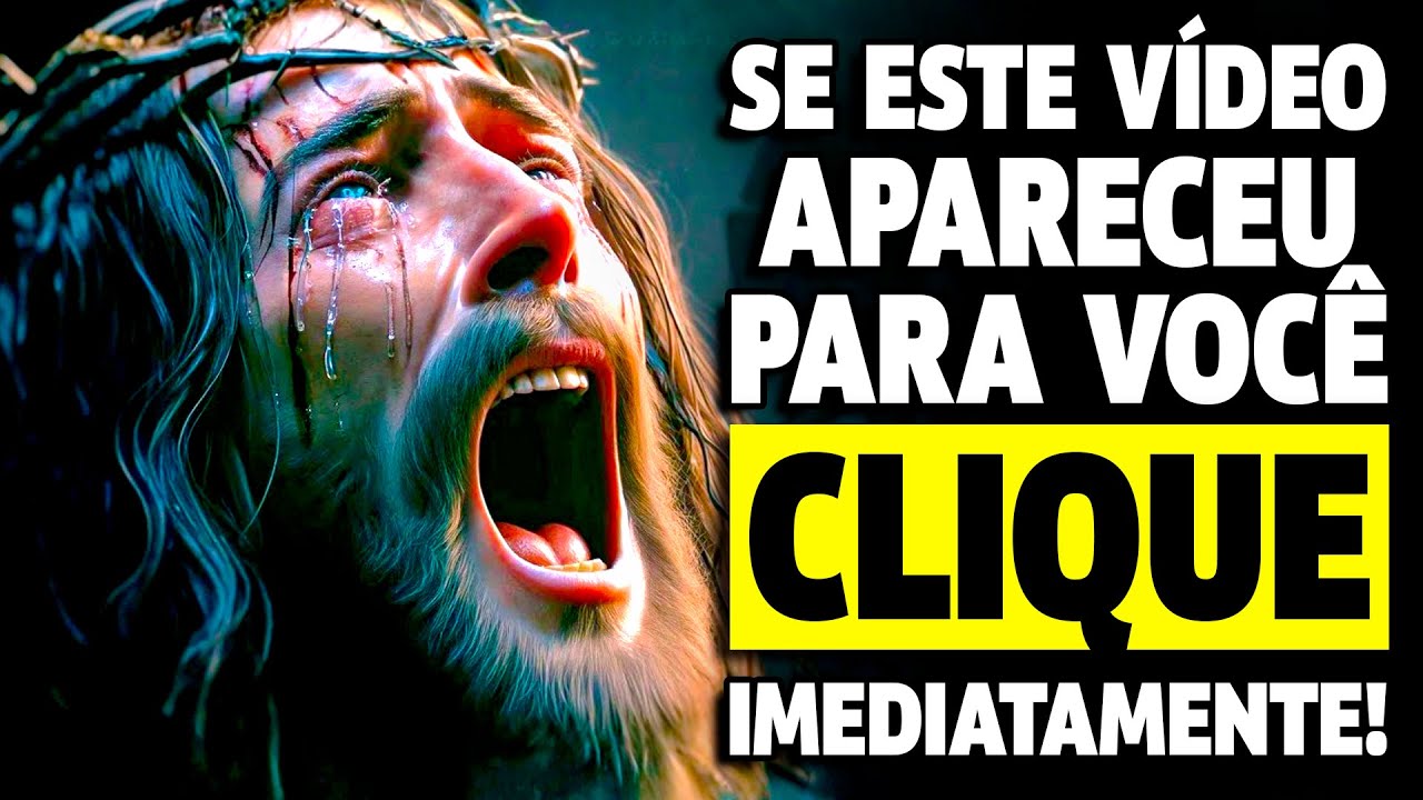 DEUS ESTÁ GRITANDO SEU NOME: ENTREGA URGENTE! SE DEMORAR, PODE NUNCA MAIS VOLTAR!