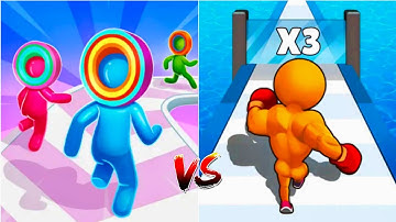 Level Up Runner (vs) Layer Man - ASMR Gameplay (Freeplay, Max Level) New Update