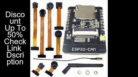 Original Ai ESP32 CAM with OV2640 Camera Module Kit 8MB PSRAM 2.4G WIFI 66 120 160 Degrees 650nm 850