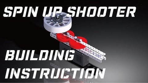 VEX Spin Up shooter building instructions | 17022A