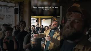 Teddy Swims, performs “The Door” in Dublin Pub