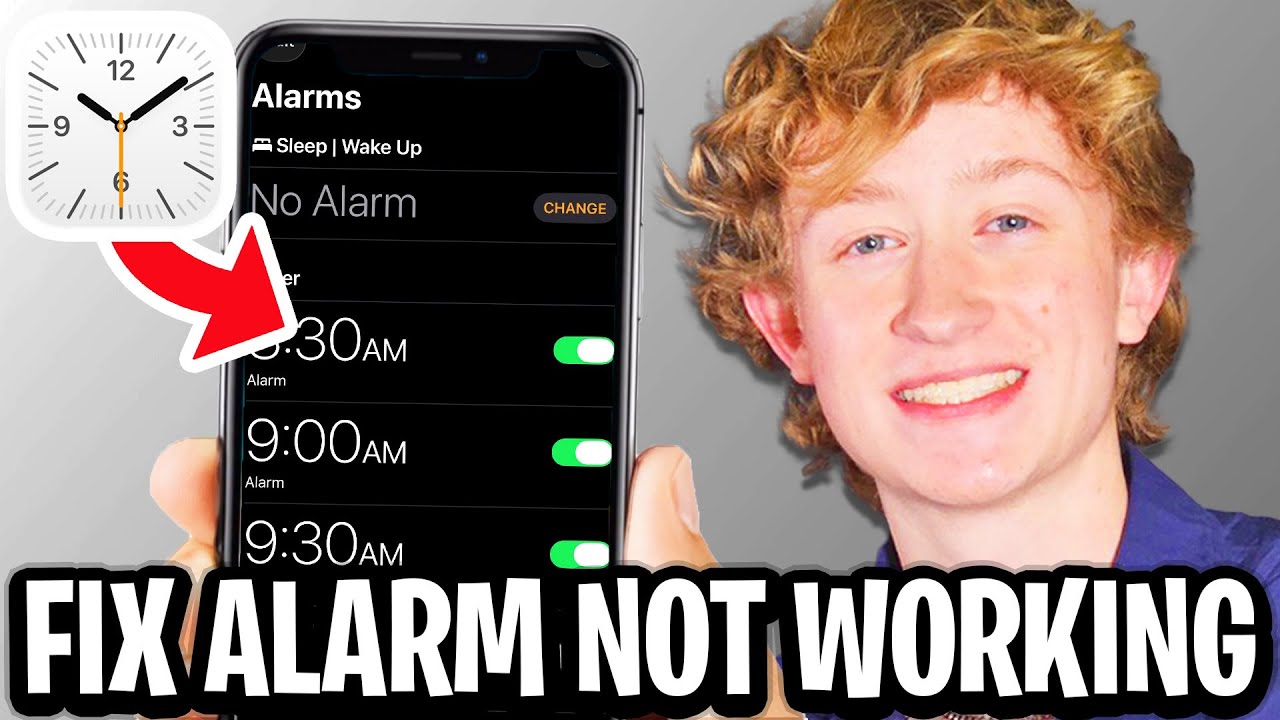 How To Fix Alarm Not Working After iOS 26 Update - Full Guide - YouTube