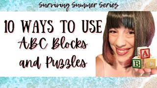 10 Ways to Use ABC Blocks and Puzzles! screenshot 1