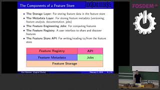 Feature Store On Hops A Data Management Layer For Machine Learning. - Kim Hammar