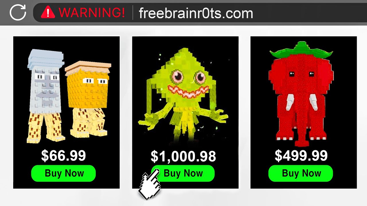 Starting Over, But I Can Buy Brainrots From Websites..