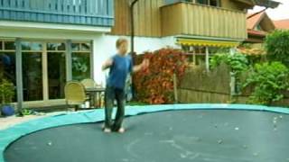 backflip auerbach into foam pit