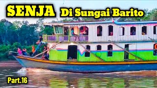 #Part.16 SUNRISE ON THE BARITO RIVER PANCAR MAS SHIP ON THE JOURNEY TO BANJARMASIN