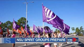 NSU spirit groups prepare