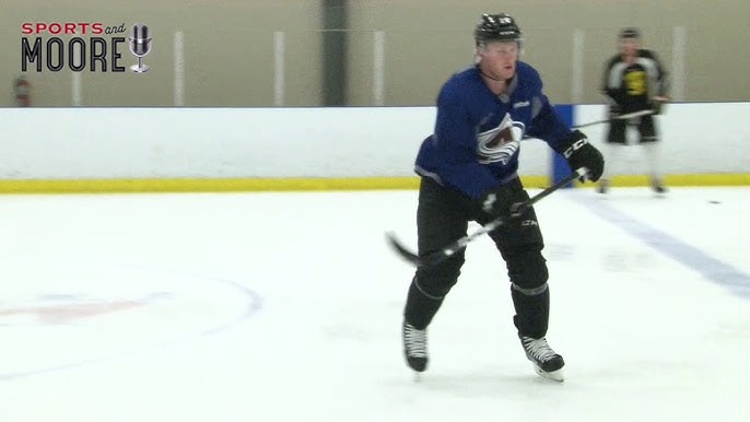 Crosby, Marchand, MacKinnon back home training 