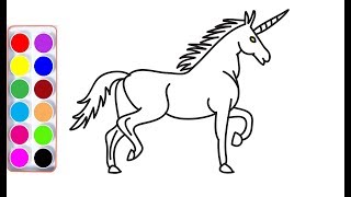 unicorn drawings drawing coloring beginner draw newest