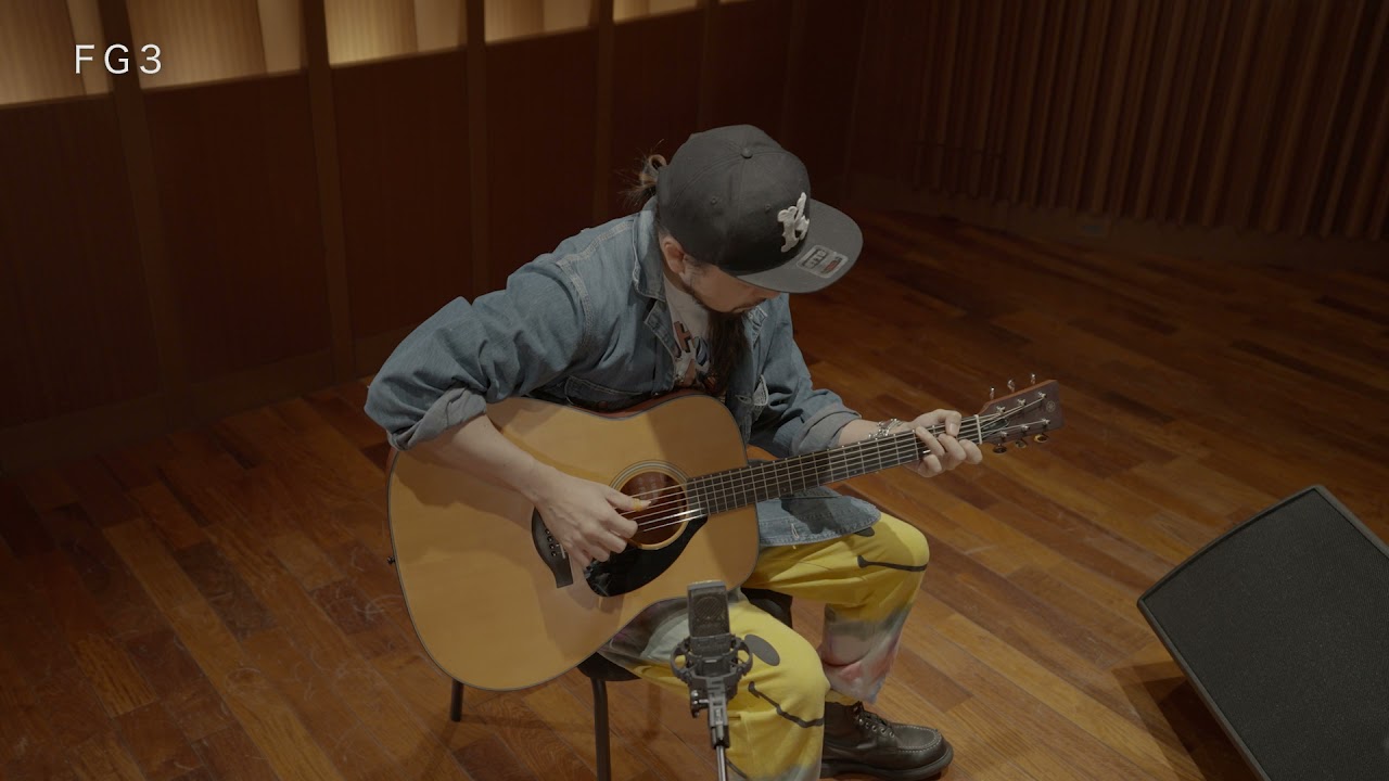 エバラ健太が弾くヤマハ アコースティックギター“FG/FS Red Label