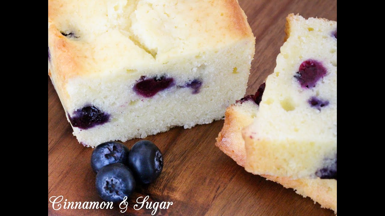 Blueberry Cream Cheese Bread YouTube