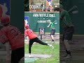 How Did the Last Pitch Hit?🤯 #dingersornothing #wiffleball #baseball #shorts