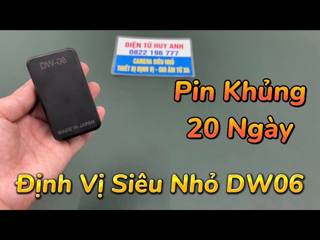 Cách Sử Dụng Máy Định Vị Nghe Lén Dw06 Mới Nhất , Định Vị Siêu Nhỏ Dw06 Theo Dõi Chính Xác 100%