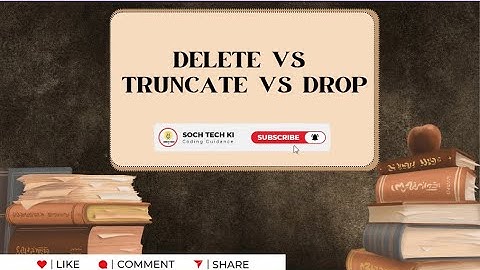 DELETE vs TRUNCATE vs DROP in SQL Server 🔥 #education #sqlserver #interview #sqlperformance #coding