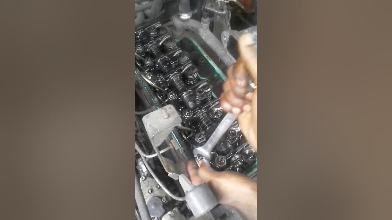 how to air bleed fuel supply system for a diesel engine YouTube