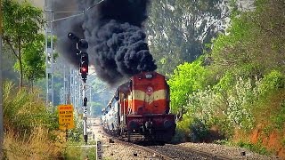 The SMOKING ALCO Locomotives  Indian Railways