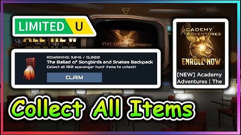 [UGC LIMITED]  Roblox Academy Adventures Script - Collect All Items