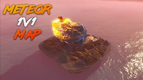 My New Crashed Meteor 1v1 Map