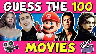 Guess "THE 100 MOVIES" QUIZ! 🎬 | CHALLENGE/ TRIVIA