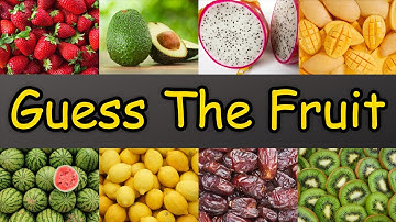 Guess The Fruit Quiz