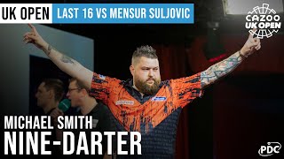 NINE DARTER! | Michael Smith pins a perfect leg at the 2022 Cazoo UK Open