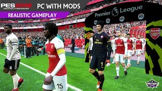 PES 2019 1440 60 FPS - The Most Realistic Gameplay You will see! - PC With MODS! screenshot 4