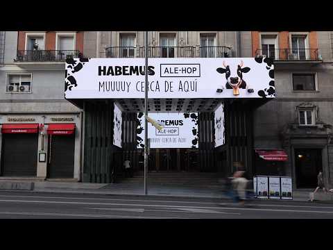ALE-HOP HACE UN GUIÑO A LA VISITA PAPAL EN CIRCUITO GRAN VÍA