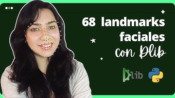 68 puntos de referencia faciales con DLIB | Python - OpenCV